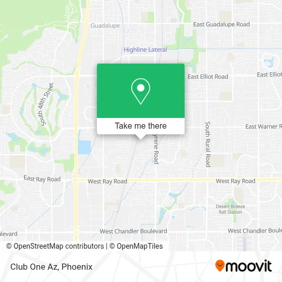 Club One Az map