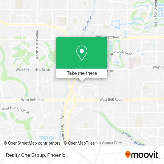 Realty One Group map