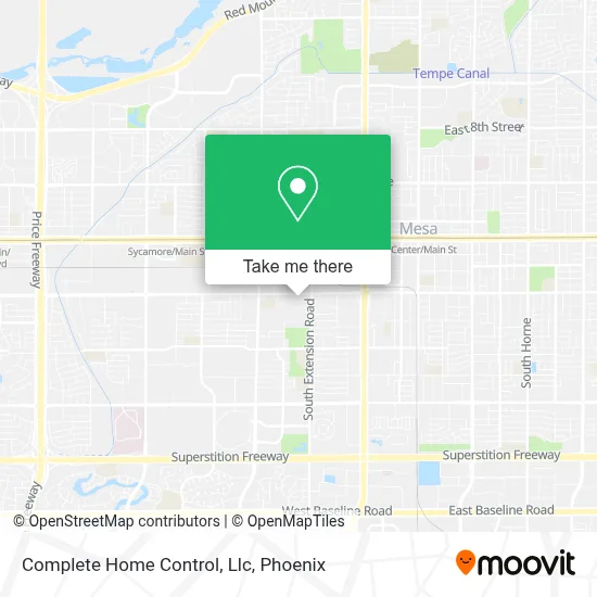 Complete Home Control, Llc map