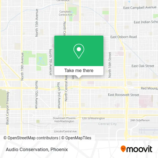 Audio Conservation map