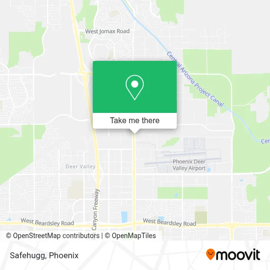 Safehugg map