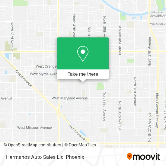 Hermanos Auto Sales Llc map