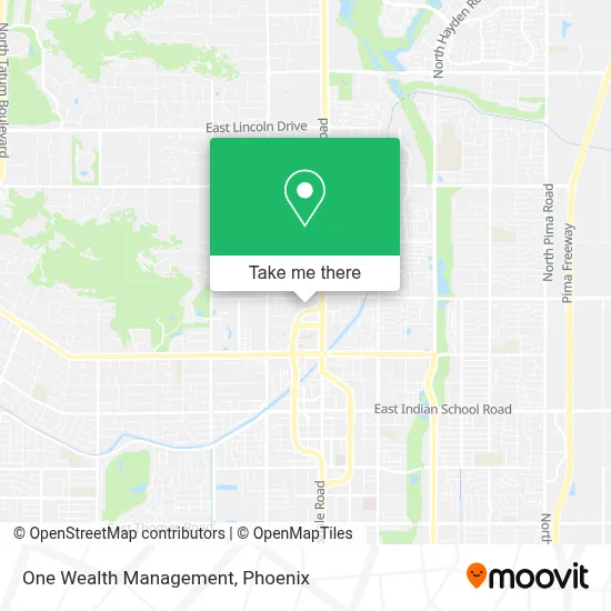 One Wealth Management map