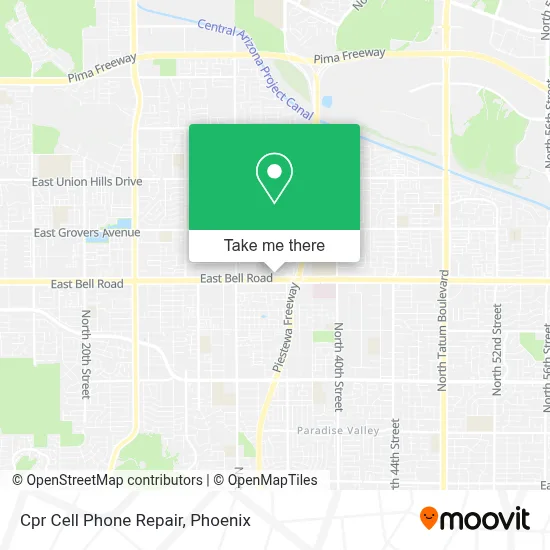 Cpr Cell Phone Repair map