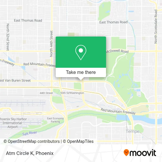 Atm Circle K map