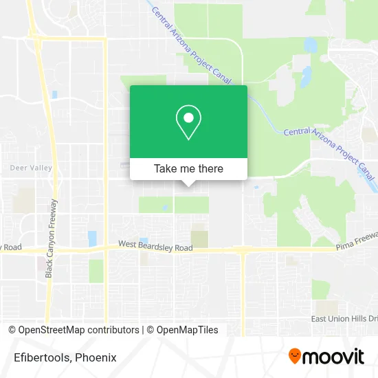 Efibertools map