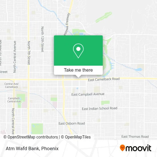 Atm Wafd Bank map
