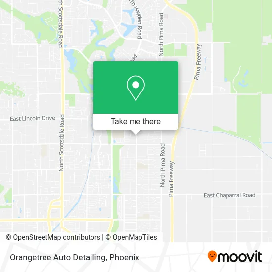 Orangetree Auto Detailing map