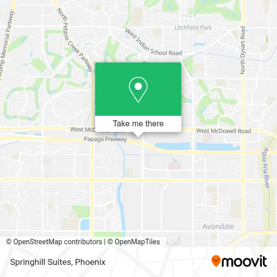 Springhill Suites map