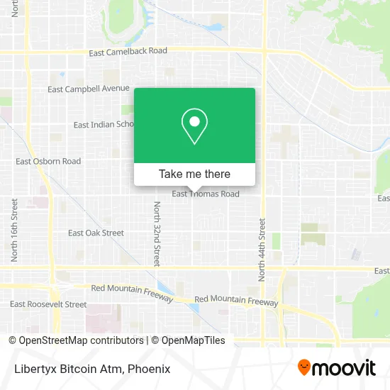 Libertyx Bitcoin Atm map