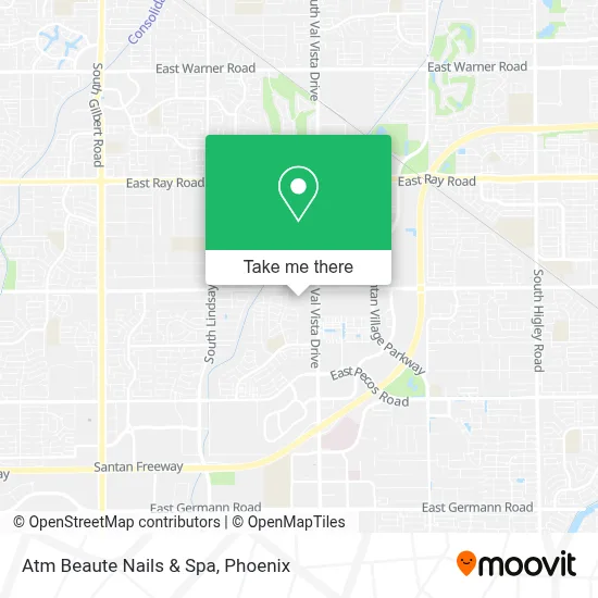 Atm Beaute Nails & Spa map