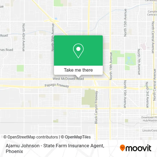 Ajamu Johnson - State Farm Insurance Agent map