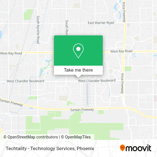 Techtality - Technology Services map