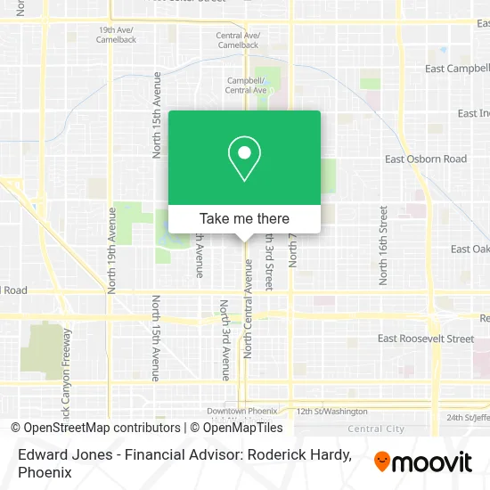 Edward Jones - Financial Advisor: Roderick Hardy map