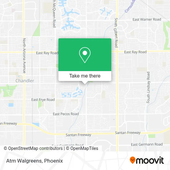 Atm Walgreens map