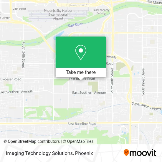 Imaging Technology Solutions map