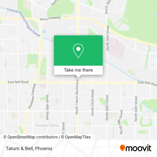 Tatum & Bell map
