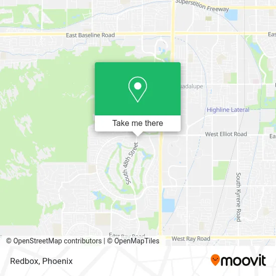 Redbox map