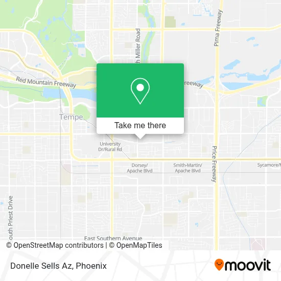 Donelle Sells Az map