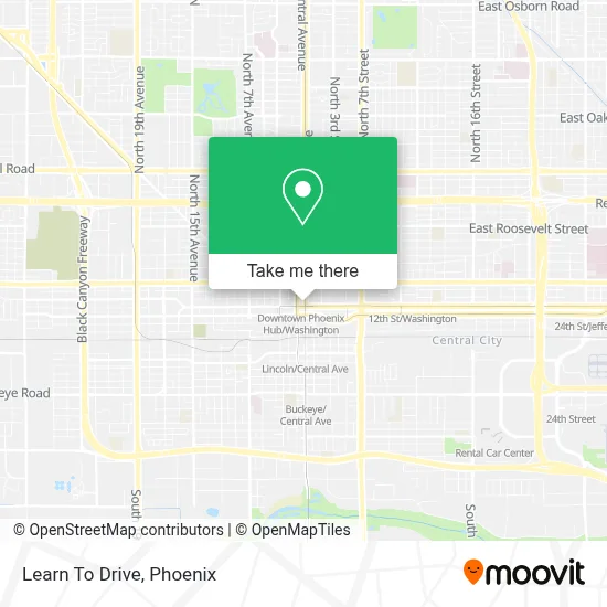 Learn To Drive map