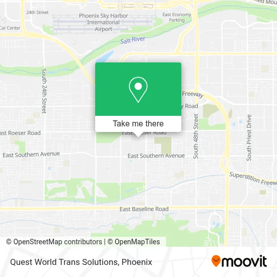 Quest World Trans Solutions map