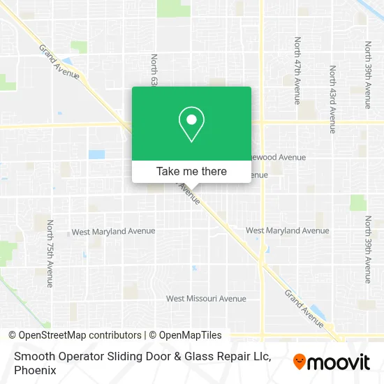 Smooth Operator Sliding Door & Glass Repair Llc map
