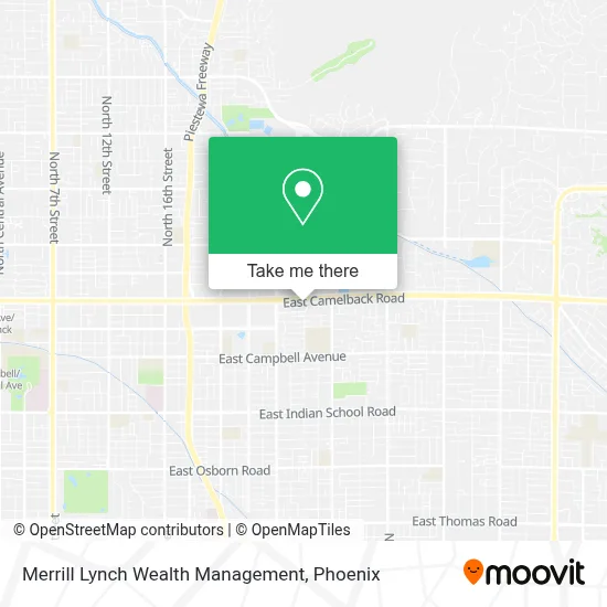 Merrill Lynch Wealth Management map
