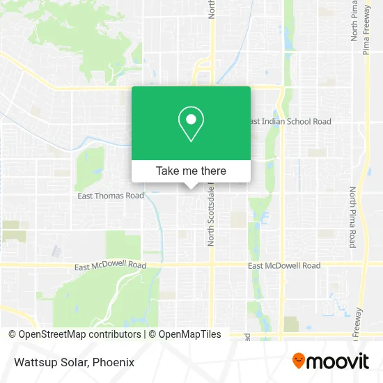 Wattsup Solar map