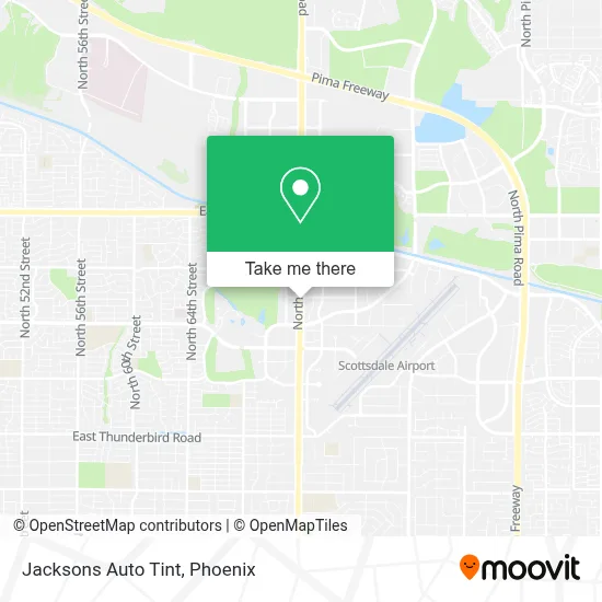 Jacksons Auto Tint map
