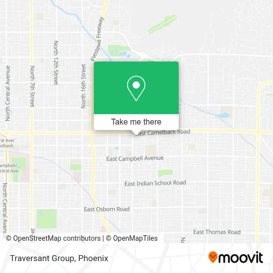 Traversant Group map