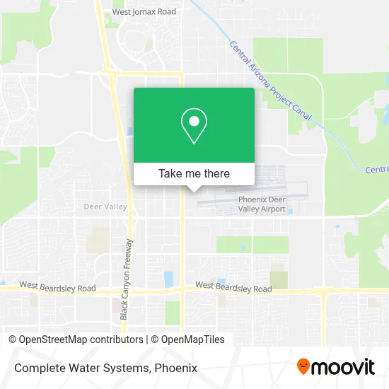Complete Water Systems map