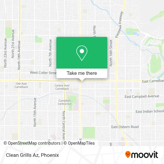 Clean Grills Az map