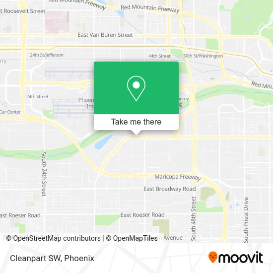Cleanpart SW map