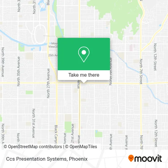 Ccs Presentation Systems map