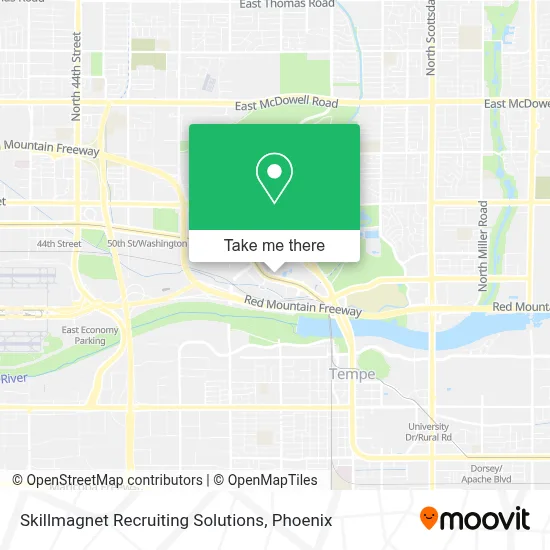 Skillmagnet Recruiting Solutions map