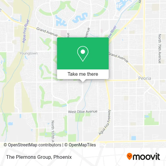 The Plemons Group map