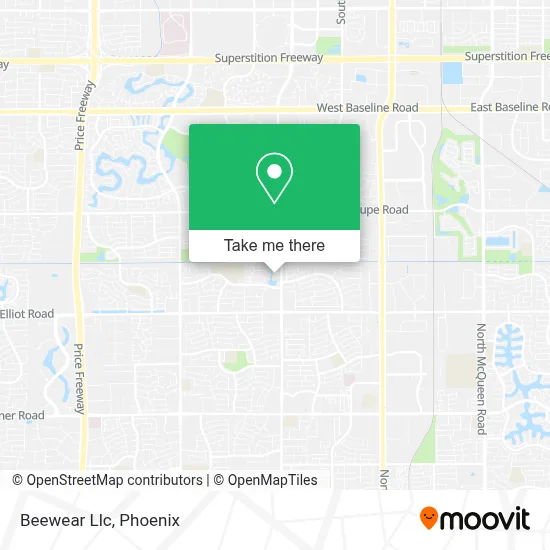 Beewear Llc map