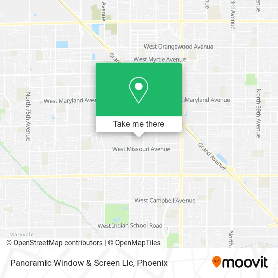 Panoramic Window & Screen Llc map