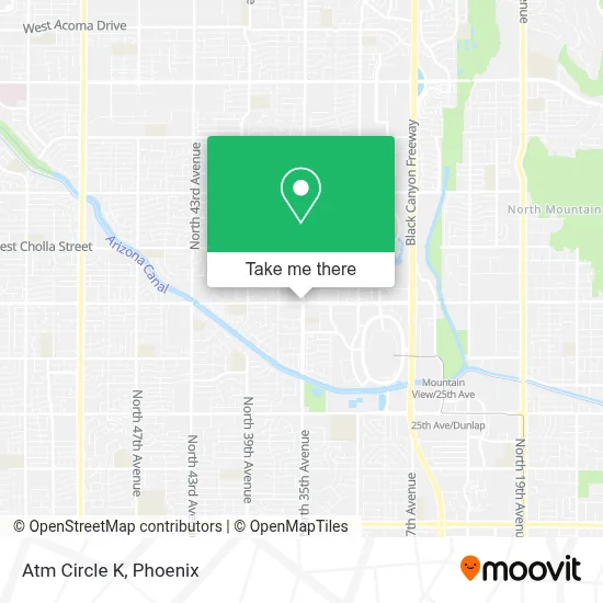 Atm Circle K map