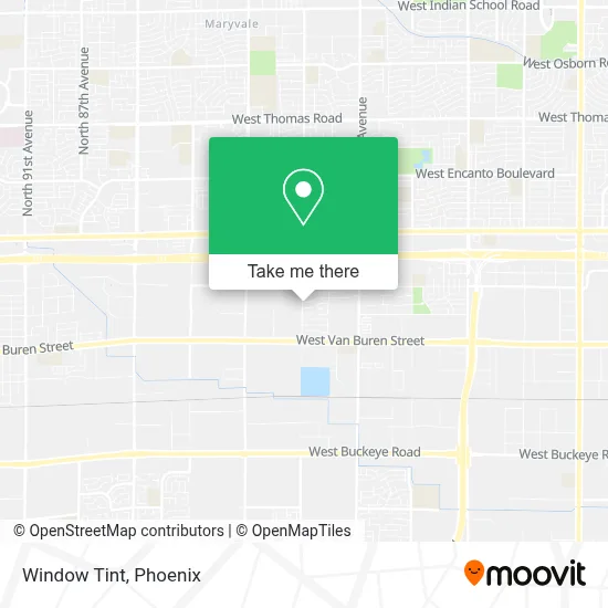 Window Tint map