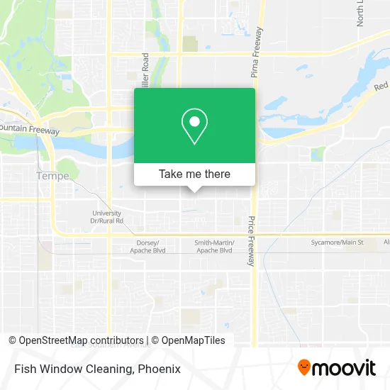 Fish Window Cleaning map
