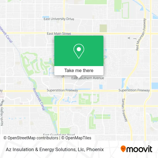 Az Insulation & Energy Solutions, Llc map