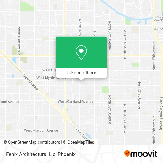 Fenix Architectural Llc map