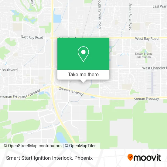 Smart Start Ignition Interlock map