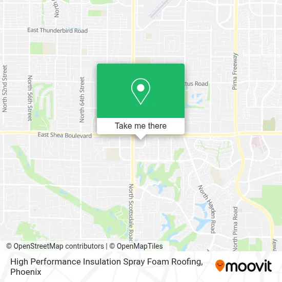 High Performance Insulation Spray Foam Roofing map