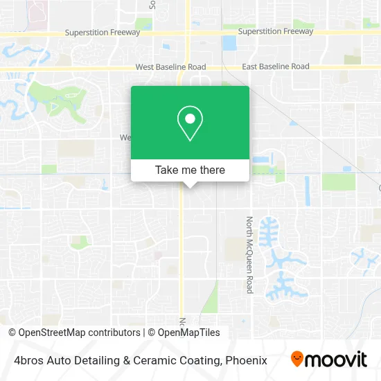 4bros Auto Detailing & Ceramic Coating map