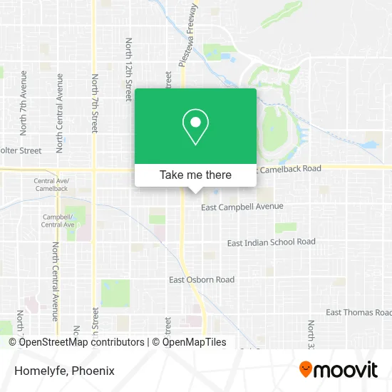 Homelyfe map