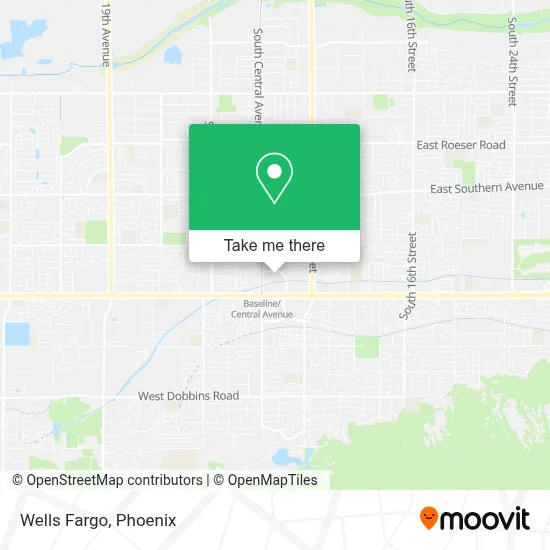 Wells Fargo map
