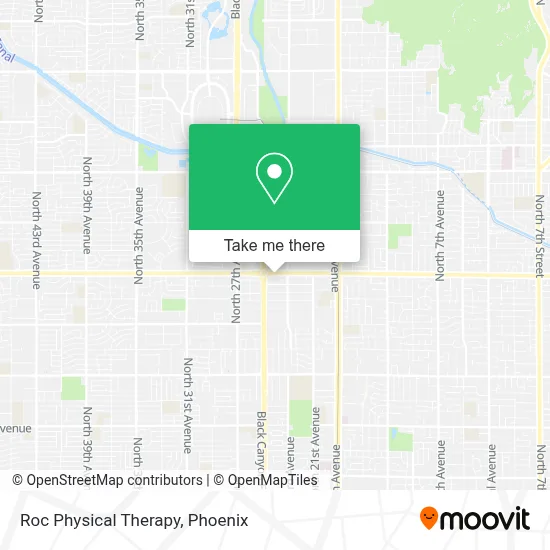 Roc Physical Therapy map