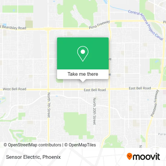 Sensor Electric map